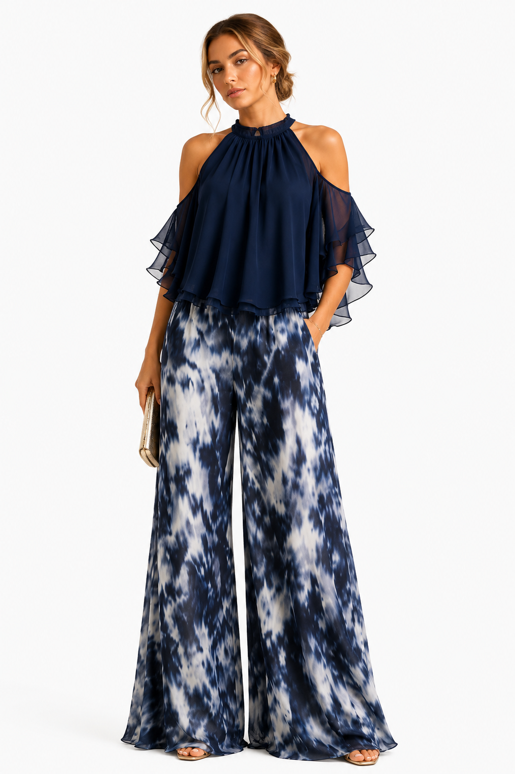 Lucía | Elegante conjunto estampado