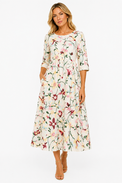 Rebecca | Vestido floral