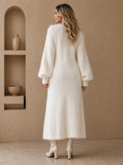 Emma | Elegante vestido de felpa