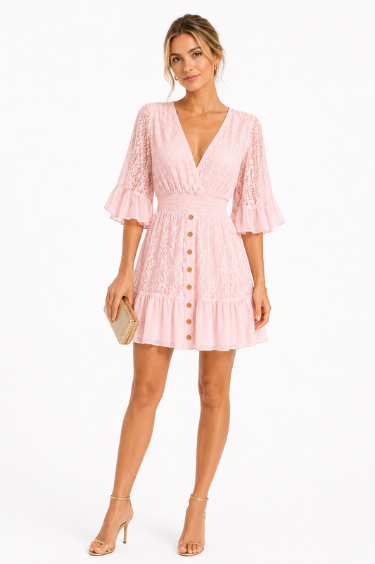 Cintia | Vestido con encaje