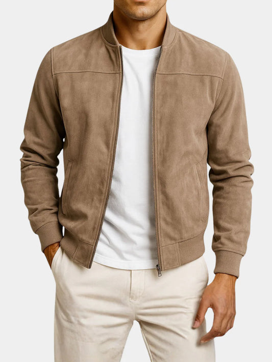 Albert - Chaqueta de ante para hombre