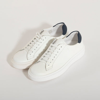 Zapatillas básicas de piel