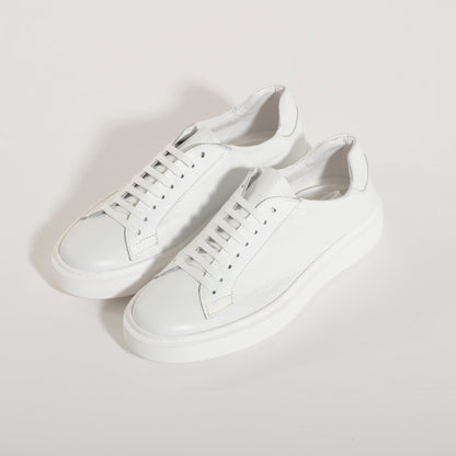 Zapatillas básicas de piel